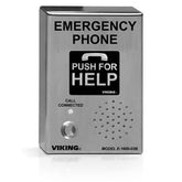 Viking E-1600-03B A.D.A. Approved Emergency / Elevator Phone with Voice Announcer and Auto Dialer